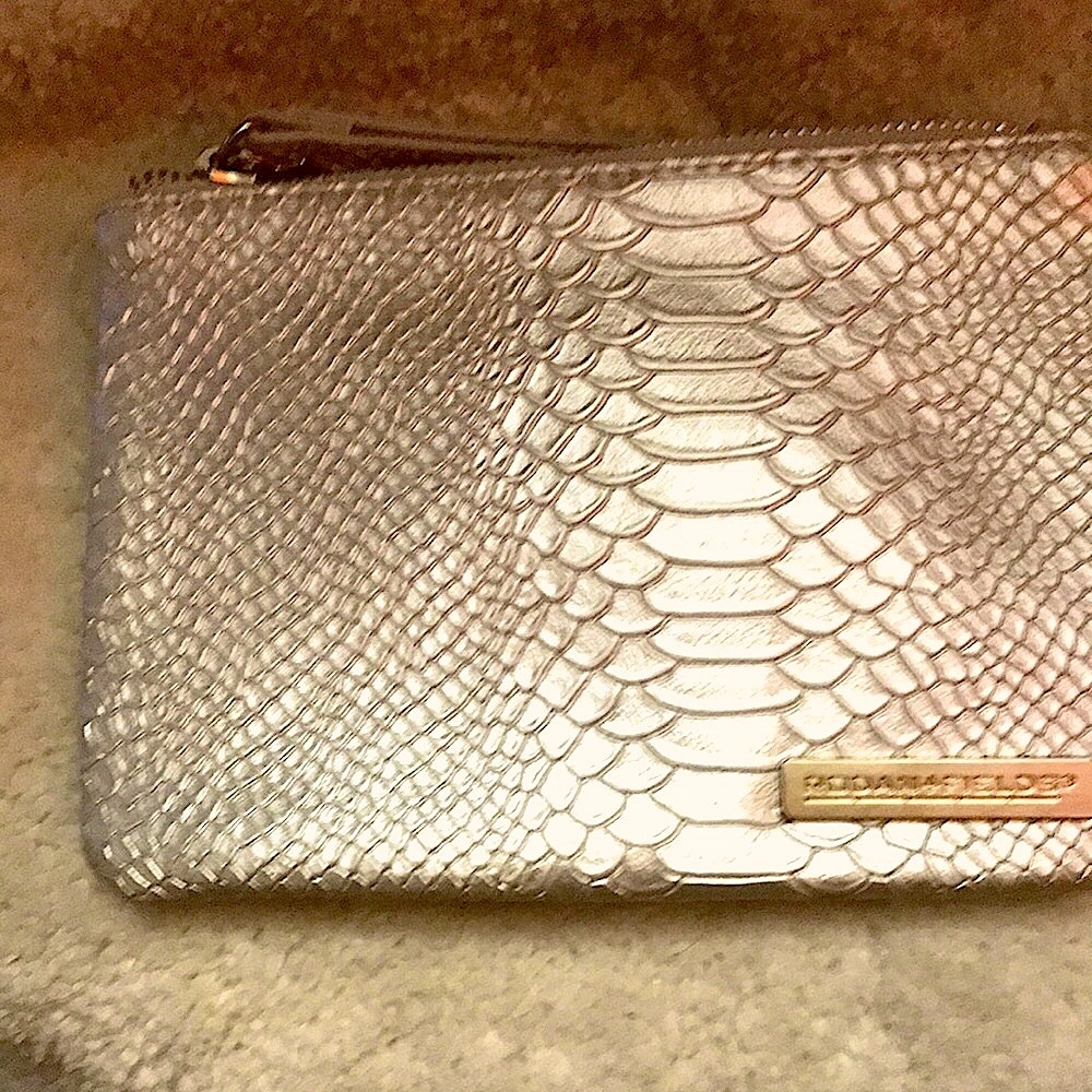 Rodman + Fields Silver Makeup Bag - image 1